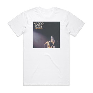 Vasco Rossi Colpa Dalfredo 1 Album Cover T-Shirt White Vasco Rossi Colpa Dalfredo 1 Album Cover T-Shirt White