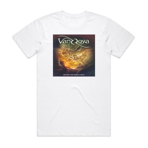 Vandroya Beyond The Human Mind Album Cover T-Shirt White Vandroya Beyond The Human Mind Album Cover T-Shirt White