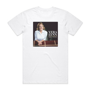 Vera Lynn Vera Lynn Singles Collection Album Cover T-Shirt White