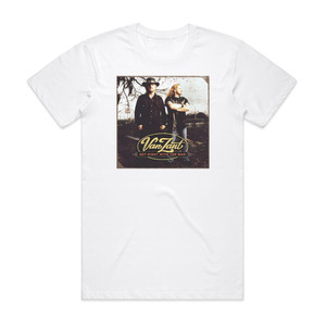 Van Zant Get Right With The Man Album Cover T-Shirt White Van Zant Get Right With The Man Album Cover T-Shirt White