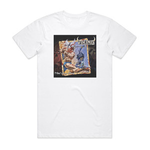 Viking Metal Versus Straw Album Cover T-Shirt White Viking Metal Versus Straw Album Cover T-Shirt White