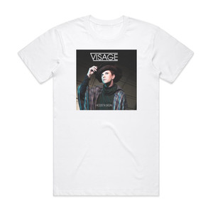 Visage Hidden Sign Album Cover T-Shirt White Visage Hidden Sign Album Cover T-Shirt White