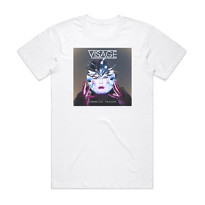 Visage Shameless Fashion Album Cover T-Shirt White Visage Shameless Fashion Album Cover T-Shirt White