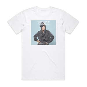 Visage Shes Electric Coming Around Album Cover T-Shirt White Visage Shes Electric Coming Around Album Cover T-Shirt White