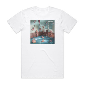 Villainy Mode Set Clear Album Cover T-Shirt White Villainy Mode Set Clear Album Cover T-Shirt White