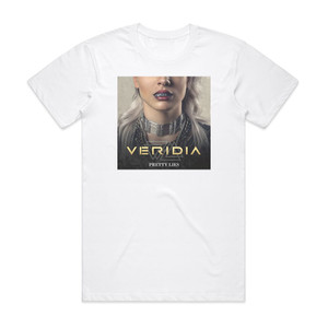 VERIDIA Pretty Lies Album Cover T-Shirt White VERIDIA Pretty Lies Album Cover T-Shirt White