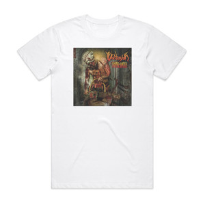 Volturyon Coordinated Mutilation Album Cover T-Shirt White Volturyon Coordinated Mutilation Album Cover T-Shirt White
