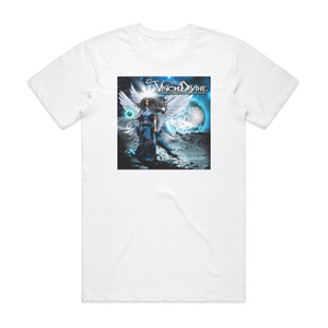 Vision Divine 9 Degrees West Of The Moon Album Cover T-Shirt White Vision Divine 9 Degrees West Of The Moon Album Cover T-Shirt White