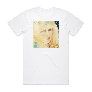 Valeria Lynch Sin Red Album Cover T-Shirt White Valeria Lynch Sin Red Album Cover T-Shirt White