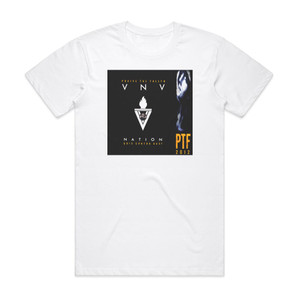 VNV Nation Praise The Fallen Album Cover T-Shirt White