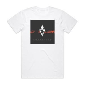 VNV Nation Advance And Follow V2 Album Cover T-Shirt White VNV Nation Advance And Follow V2 Album Cover T-Shirt White