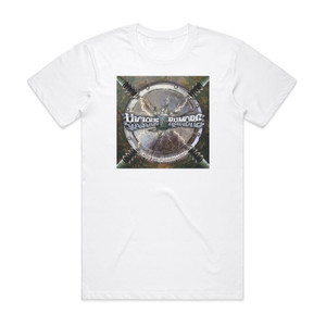 Vicious Rumors Electric Punishment Album Cover T-Shirt White Vicious Rumors Electric Punishment Album Cover T-Shirt White