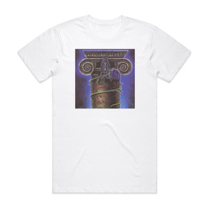 Virgin Steele Life Among The Ruins Album Cover T-Shirt White Virgin Steele Life Among The Ruins Album Cover T-Shirt White