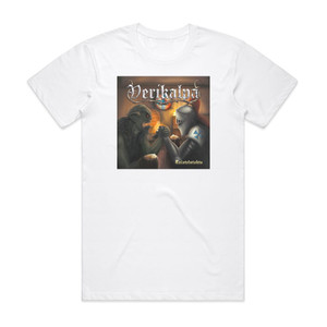 Verikalpa Taistelutahto Album Cover T-Shirt White Verikalpa Taistelutahto Album Cover T-Shirt White
