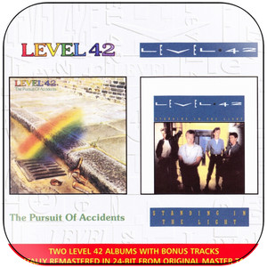 Level 42 The Pursuit Of Accidents Standing In The Light Album Cover Sticker Level 42 The Pursuit Of Accidents Standing In The Light Album Cover Sticker