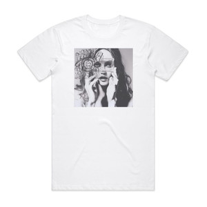 Vanessa Paradis Love Songs Album Cover T-Shirt White Vanessa Paradis Love Songs Album Cover T-Shirt White