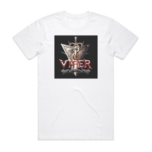 Viper All My Life Album Cover T-Shirt White Viper All My Life Album Cover T-Shirt White