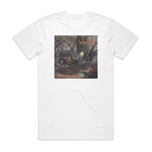 Vulgore Crevices Of Obscura Album Cover T-Shirt White Vulgore Crevices Of Obscura Album Cover T-Shirt White