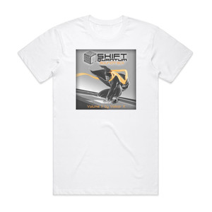 Volkor X Shift Quantum Volume Ii Album Cover T-Shirt White Volkor X Shift Quantum Volume Ii Album Cover T-Shirt White