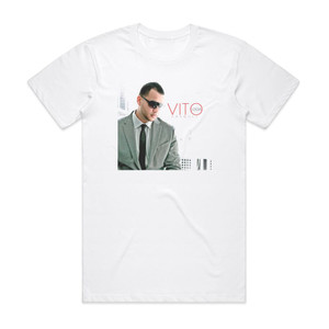 Vito Vasquez Vitologia Album Cover T-Shirt White Vito Vasquez Vitologia Album Cover T-Shirt White