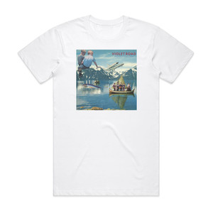 Violet Road Back To The Roadshow Album Cover T-Shirt White Violet Road Back To The Roadshow Album Cover T-Shirt White