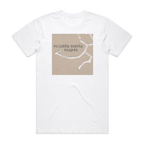 Vetusta Morla Mapas Album Cover T-Shirt White Vetusta Morla Mapas Album Cover T-Shirt White