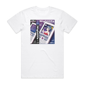 Vantage Nightlife Album Cover T-Shirt White Vantage Nightlife Album Cover T-Shirt White