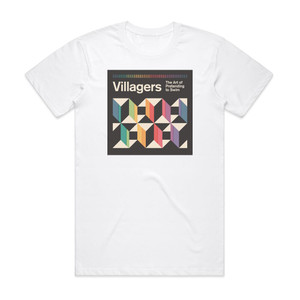 Villagers The Art Of Pretending To Swim Album Cover T-Shirt White Villagers The Art Of Pretending To Swim Album Cover T-Shirt White