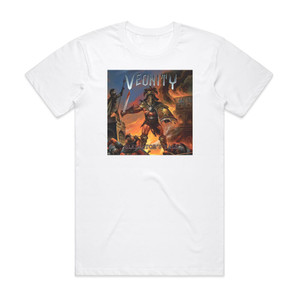 Veonity Gladiators Tale Album Cover T-Shirt White Veonity Gladiators Tale Album Cover T-Shirt White