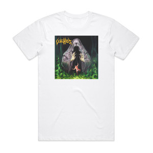 Venemous In Presence Of Evil Album Cover T-Shirt White Venemous In Presence Of Evil Album Cover T-Shirt White