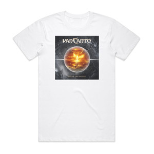 Van Canto Break The Silence Album Cover T-Shirt White Van Canto Break The Silence Album Cover T-Shirt White