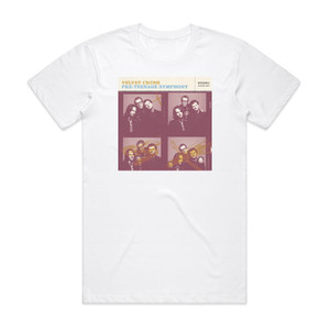 Velvet Crush Pre Teen Symphonies Album Cover T-Shirt White Velvet Crush Pre Teen Symphonies Album Cover T-Shirt White