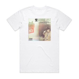 Vinnie Paz Before The Assassin Album Cover T-Shirt White Vinnie Paz Before The Assassin Album Cover T-Shirt White