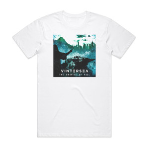 Vintersea The Gravity Of Fall Album Cover T-Shirt White Vintersea The Gravity Of Fall Album Cover T-Shirt White
