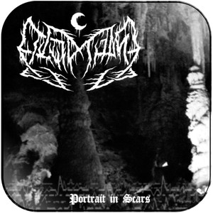 Leviathan Totentanz Ii Portrait In Scars Album Cover Sticker Leviathan Totentanz Ii Portrait In Scars Album Cover Sticker