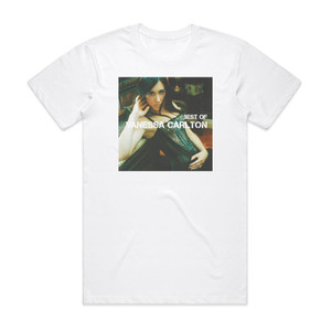 Vanessa Carlton Best Of Vanessa Carlton Album Cover T-Shirt White Vanessa Carlton Best Of Vanessa Carlton Album Cover T-Shirt White