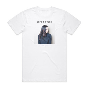 Vanessa Carlton Operator Album Cover T-Shirt White Vanessa Carlton Operator Album Cover T-Shirt White