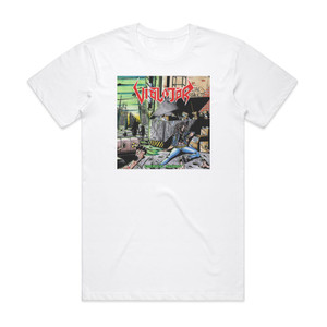 Violator Chemical Assault Album Cover T-Shirt White Violator Chemical Assault Album Cover T-Shirt White