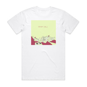 Vivian Girls Vivian Girls Album Cover T-Shirt White Vivian Girls Vivian Girls Album Cover T-Shirt White
