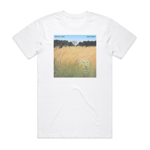 White Lion Big Game 1 Album Cover T-Shirt White White Lion Big Game 1 Album Cover T-Shirt White