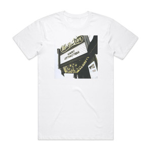 White Lion Mane Attraction 2 Album Cover T-Shirt White White Lion Mane Attraction 2 Album Cover T-Shirt White