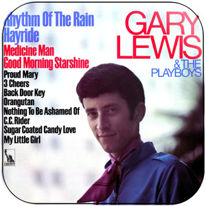 Gary Lewis and The Playboys Rhythm Of The Rain Hayride Album Cover Sticker