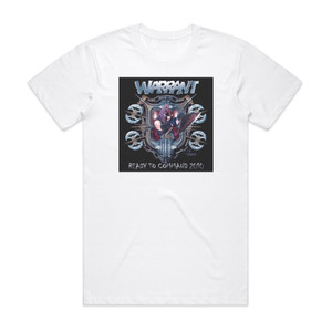 Warrant Ready To Command 2010 Album Cover T-Shirt White Warrant Ready To Command 2010 Album Cover T-Shirt White
