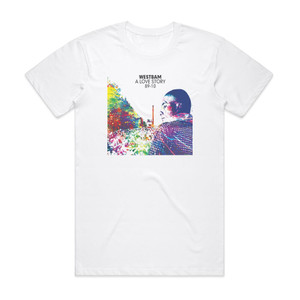 WestBam A Love Story 89 10 Album Cover T-Shirt White WestBam A Love Story 89 10 Album Cover T-Shirt White