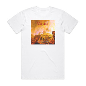 Warlord The Holy Empire Album Cover T-Shirt White Warlord The Holy Empire Album Cover T-Shirt White