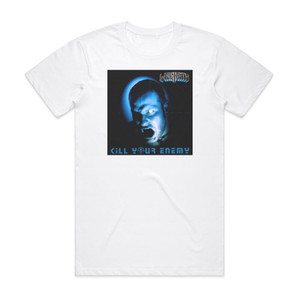 Warpath Kill Your Enemy Album Cover T-Shirt White Warpath Kill Your Enemy Album Cover T-Shirt White