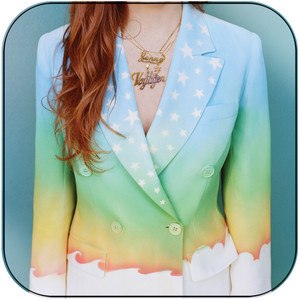 Jenny Lewis The Voyager Album Cover Sticker Jenny Lewis The Voyager Album Cover Sticker