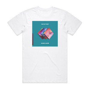 Way Out West Sunday Maybe Album Cover T-Shirt White Way Out West Sunday Maybe Album Cover T-Shirt White