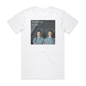 White Lies Ritual Album Cover T-Shirt White White Lies Ritual Album Cover T-Shirt White
