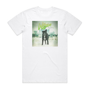 Wilson Right To Rise Album Cover T-Shirt White Wilson Right To Rise Album Cover T-Shirt White